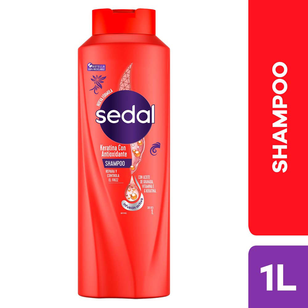 Shampoo SEDAL Keratina Frasco 1L