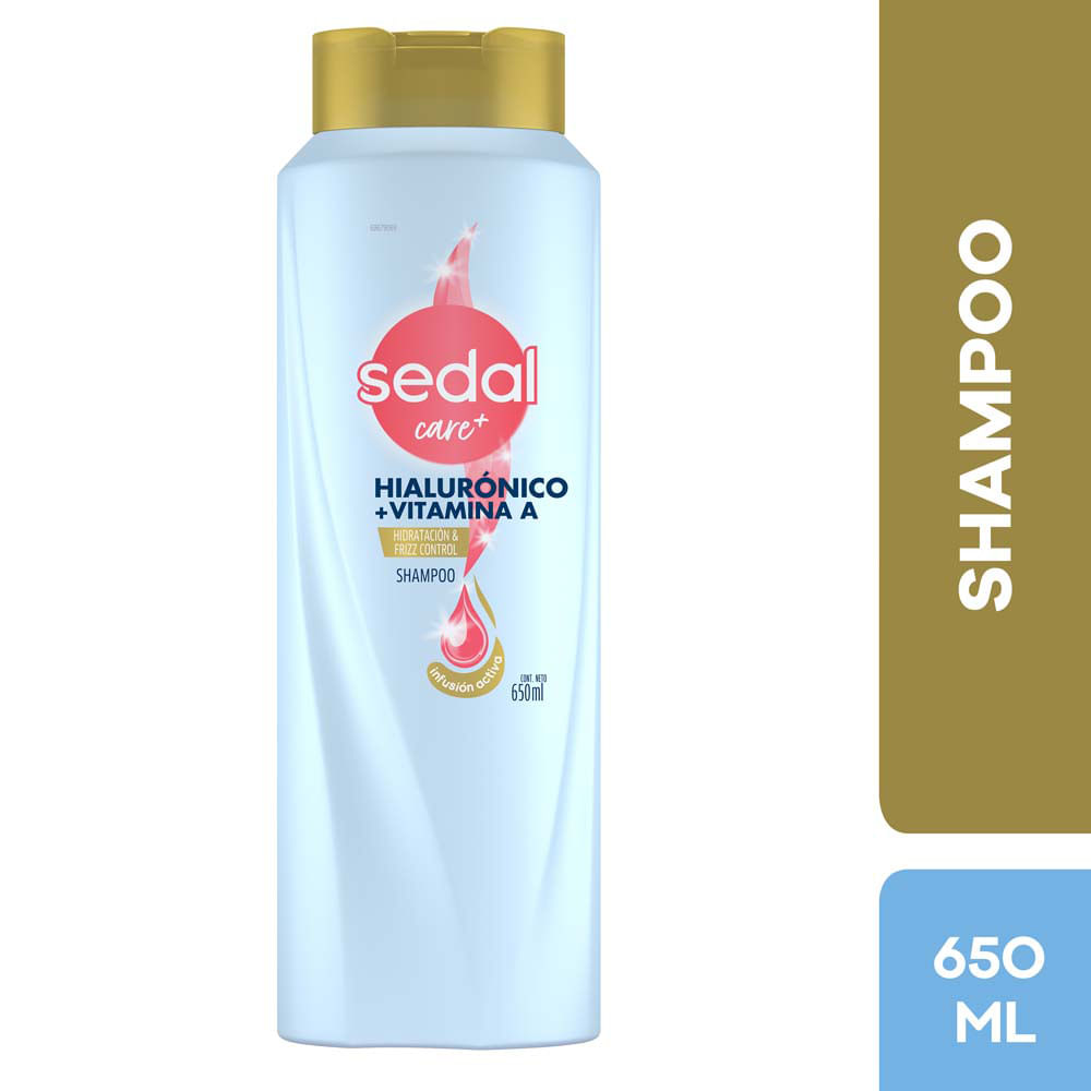 Shampoo SEDAL Ácido Hialurónico y Vitamina A Frasco 650ml