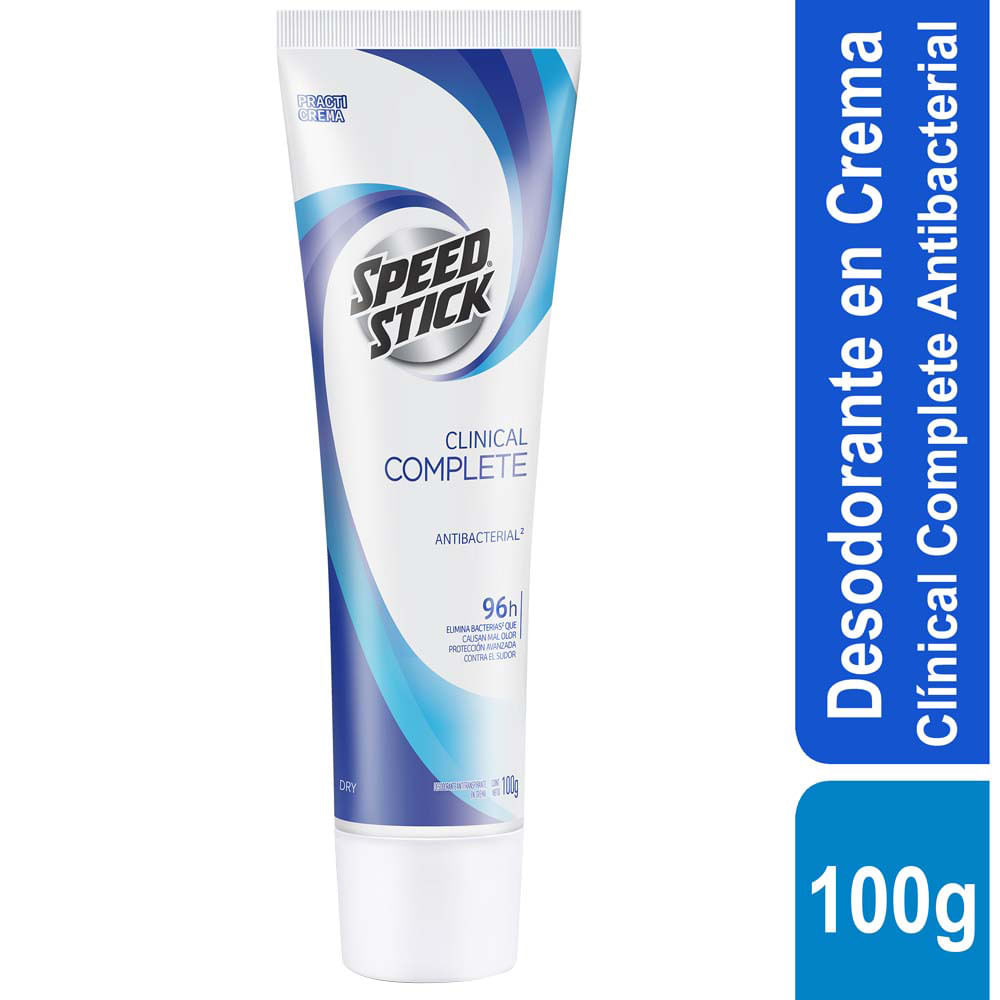 Desodorante para hombre Tubo SPEED STICK Clinical 100g