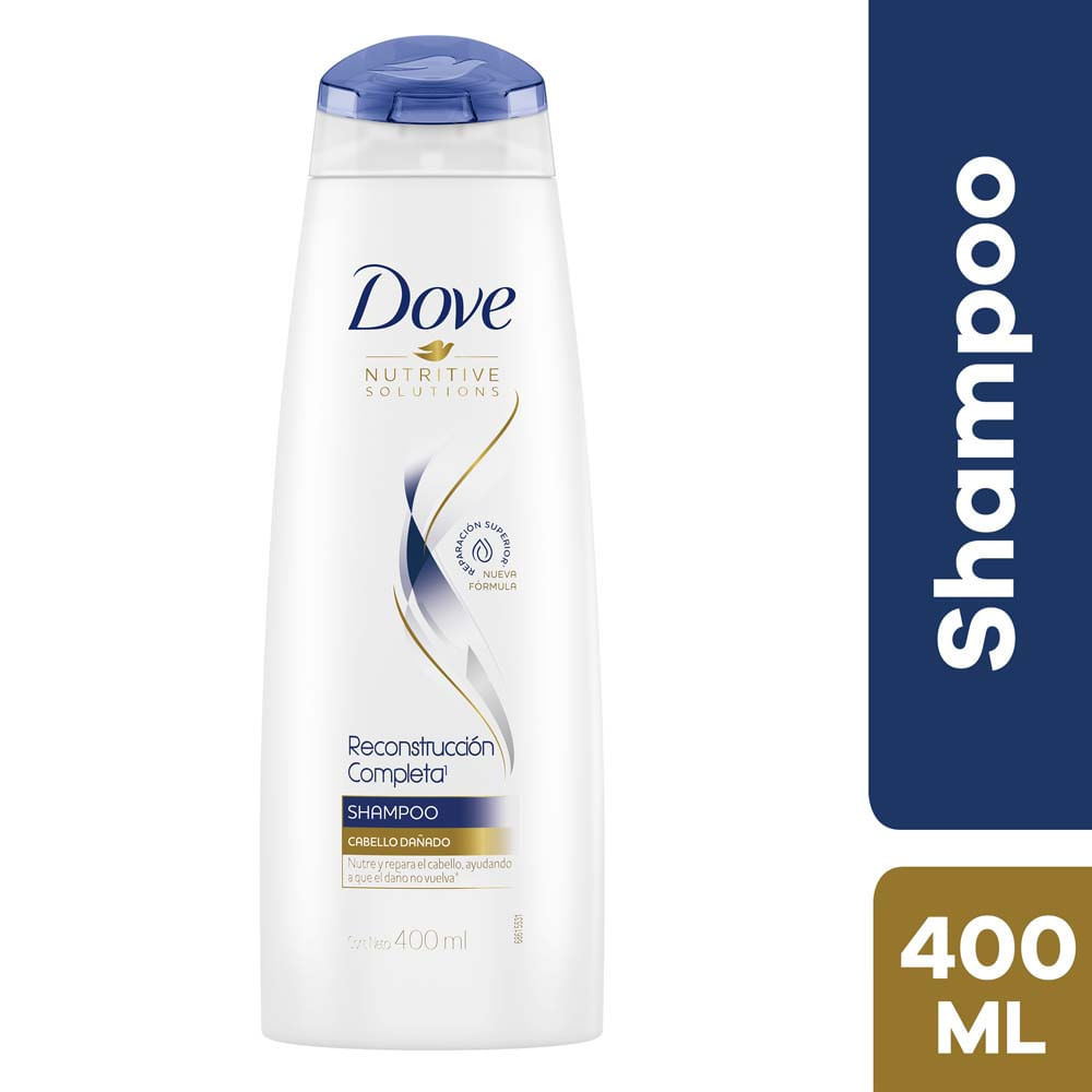 Shampoo DOVE Reconstrucción Completa Superior Frasco 400ml