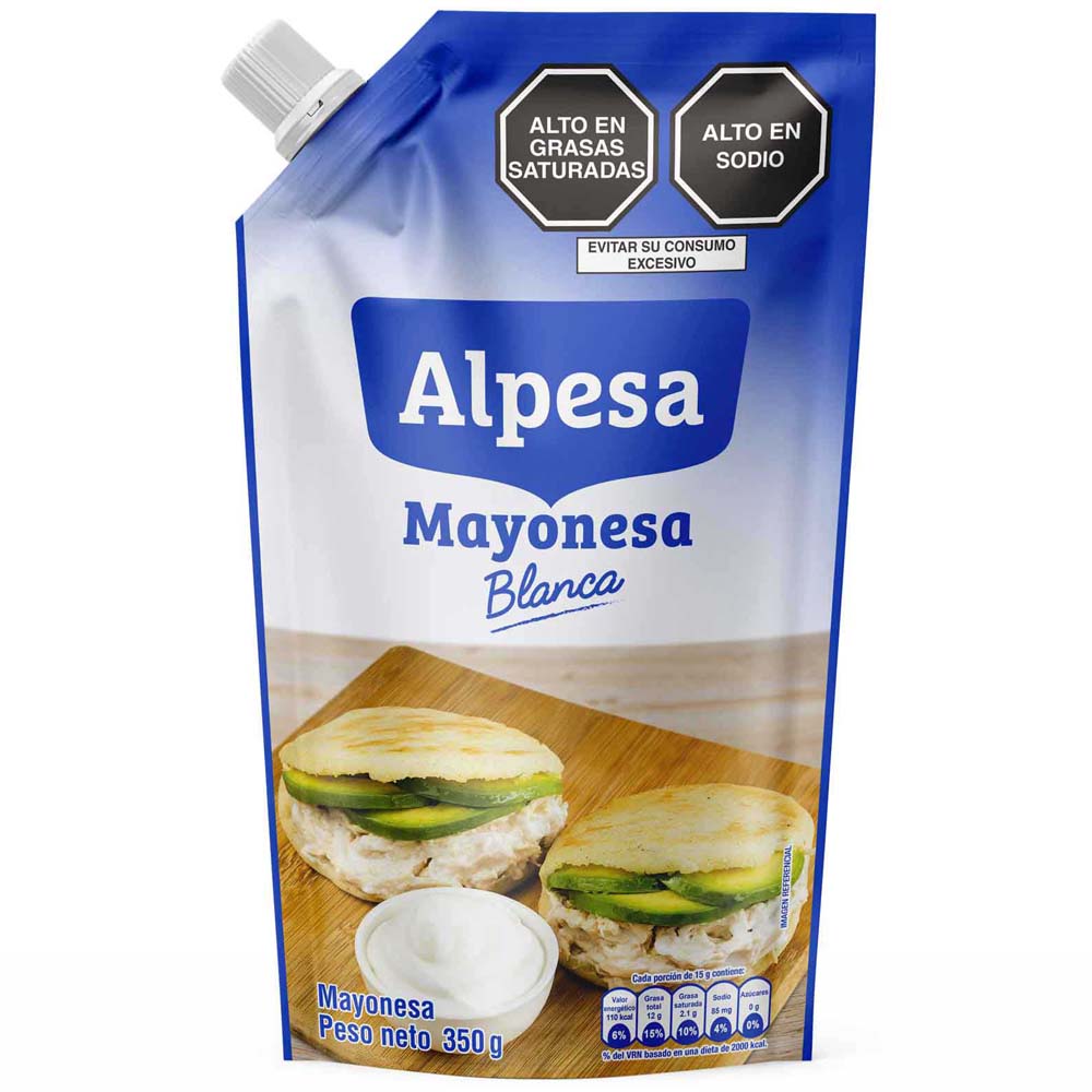 Mayonesa Blanca ALPESA Doypack 350g