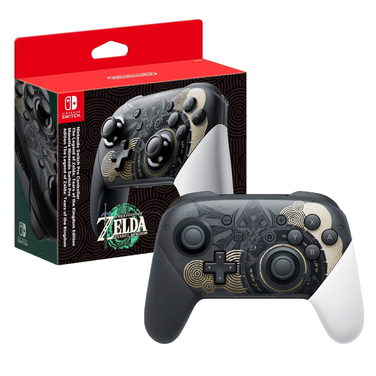 Mando Pro Controller Zelda Tears of the Kingdom Edition