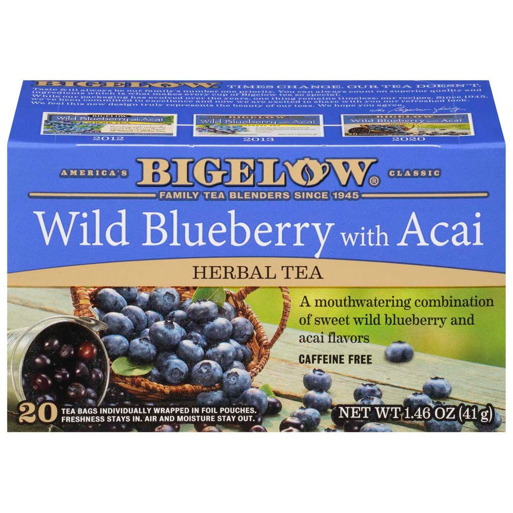 Infusión BIGELOW Blueberry With Acai Caja 20un