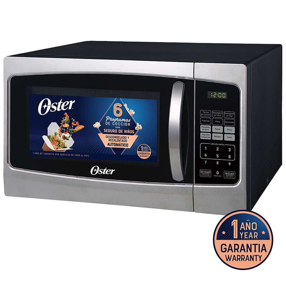 Horno Microondas OSTER 34L POGHM21402 Negro/Gris