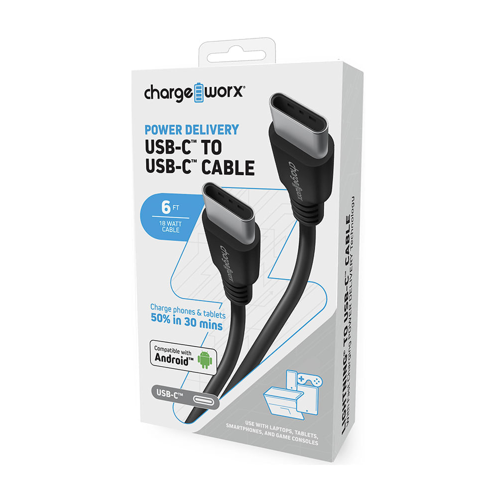 Cable Chargeworx Tipo C