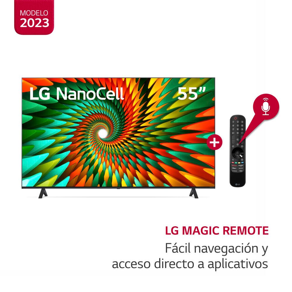 Televisor LG 55" 55NANO77SRA NANOCELL 4K (2023)
