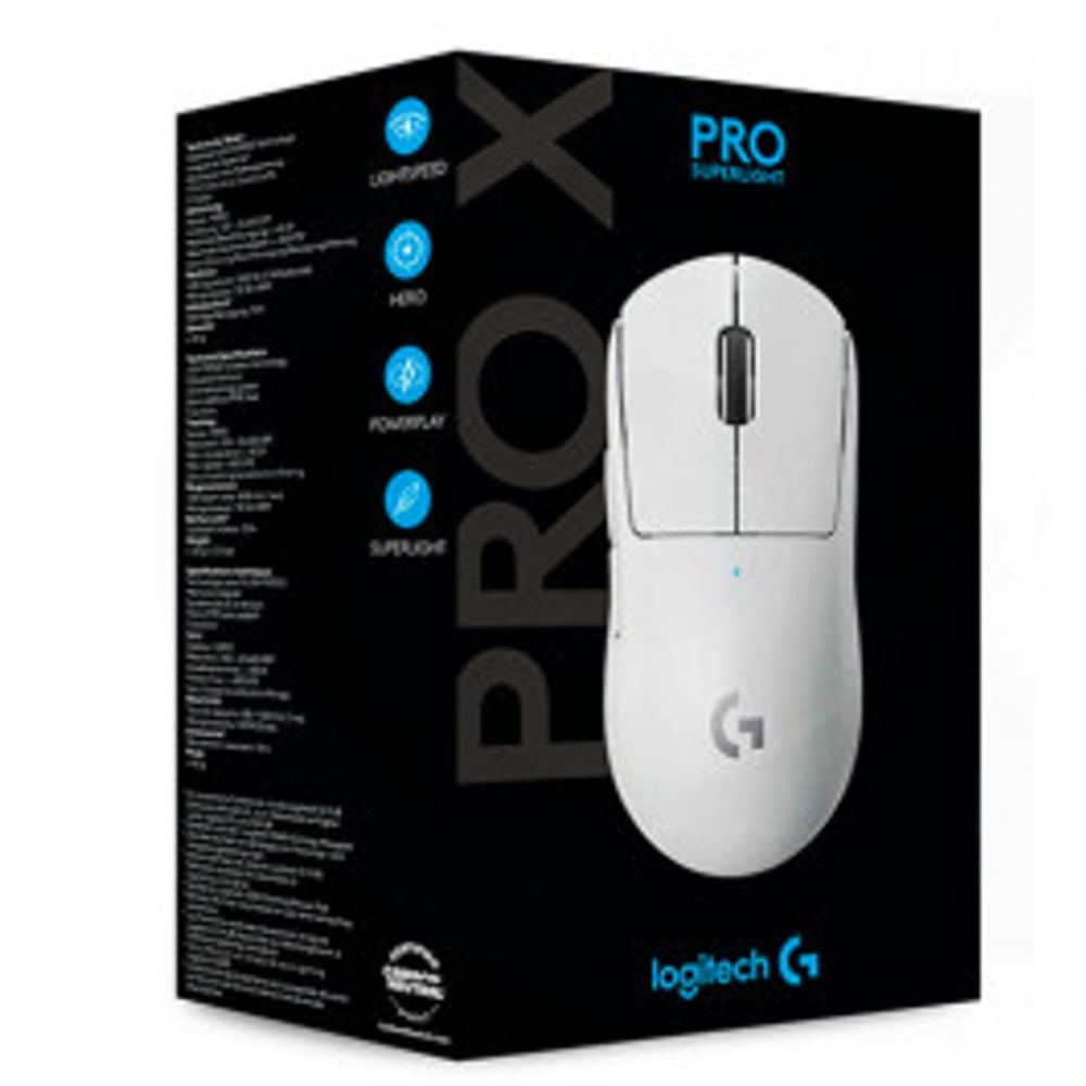 Mouse Gamer Logitech G Pro X Superlight Powerplay Blanco