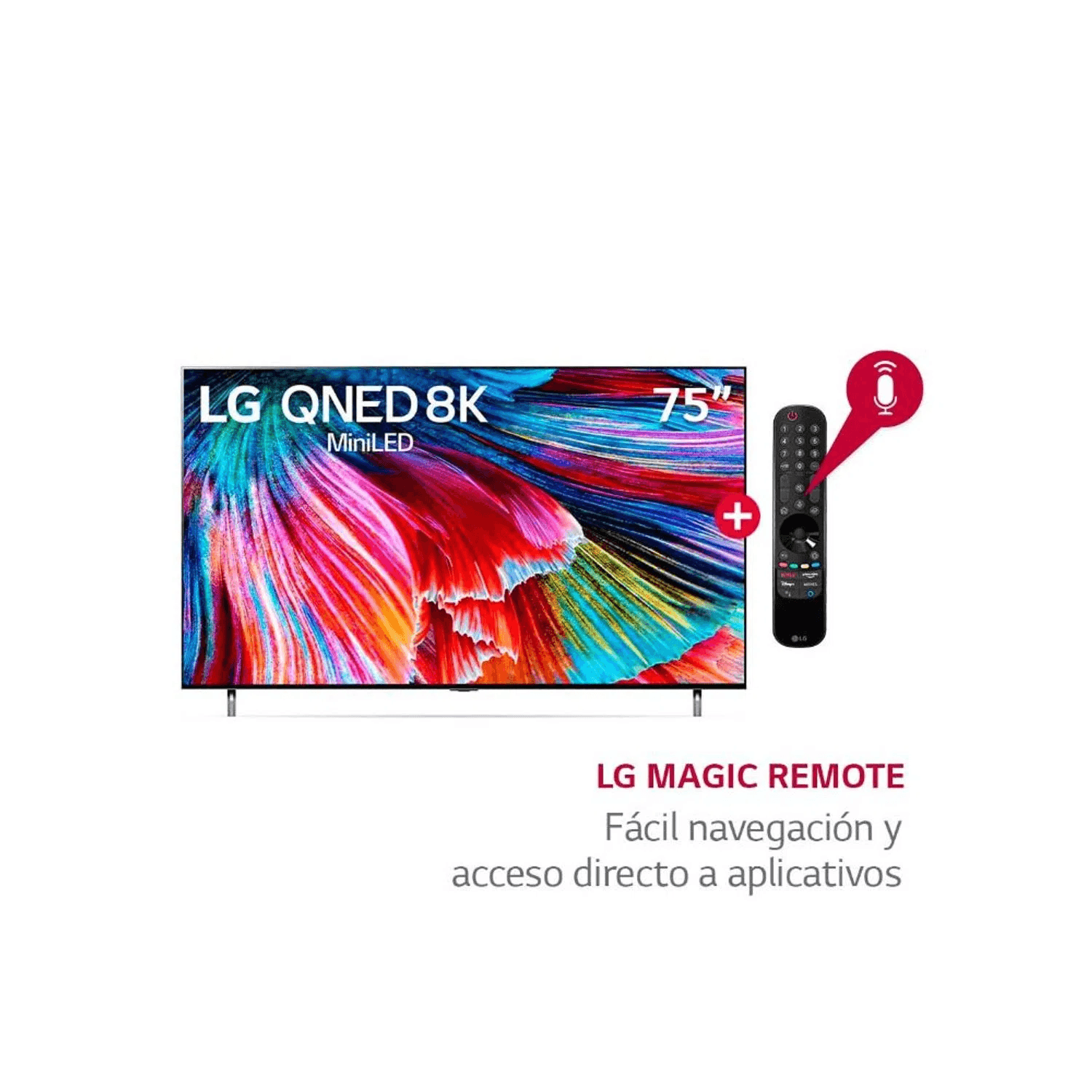 Televisor LG 75" 75QNED99SPA QNED Mini LED 8K