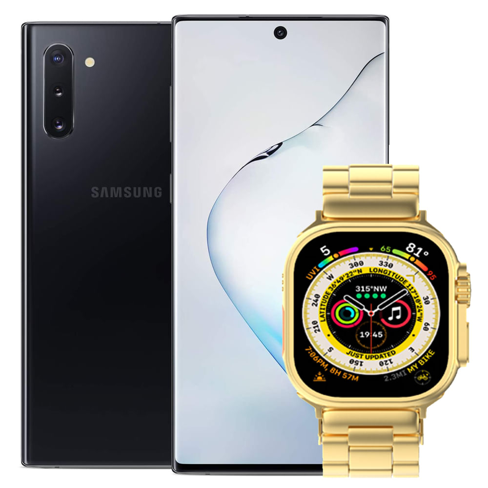 Celular Samsung Galaxy Note 10 256GB - Negro + Smartwatch (Obsequio)