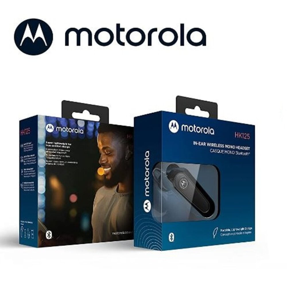 Motorola In-Ear Wireless Mono Headset HK 125