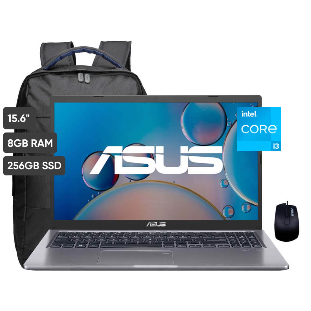 Laptop ASUS X515EA-BR3250W 15.6" Intel Core i3 11va generación 8GB 256GB SSD