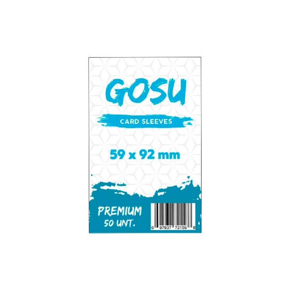 Juego de Mesa 3D Funda Gosu 59 x 92 mm Euro (50 Pr.)