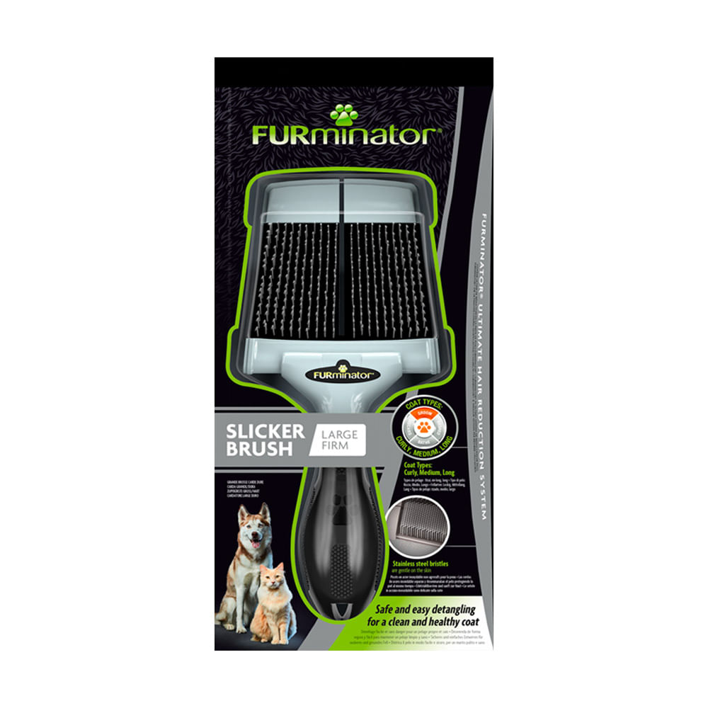 Furminator Firm Slicker Brush Cepillo Desenredant Pelo Firme