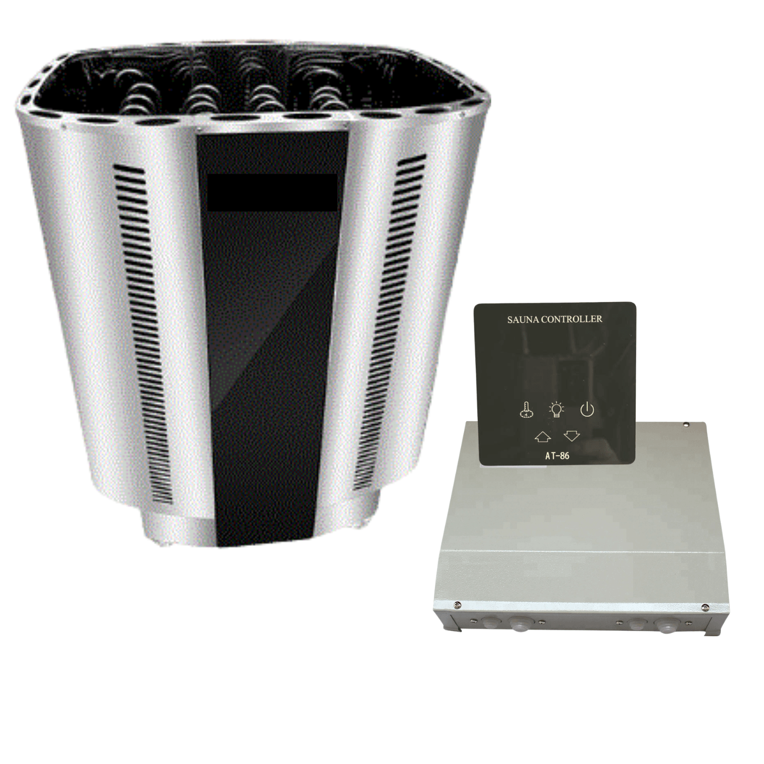 Calefactor Eléctrico para Sauna Seca Modelo SAW potencia 10.5kw Acero Inoxidable Handscraft