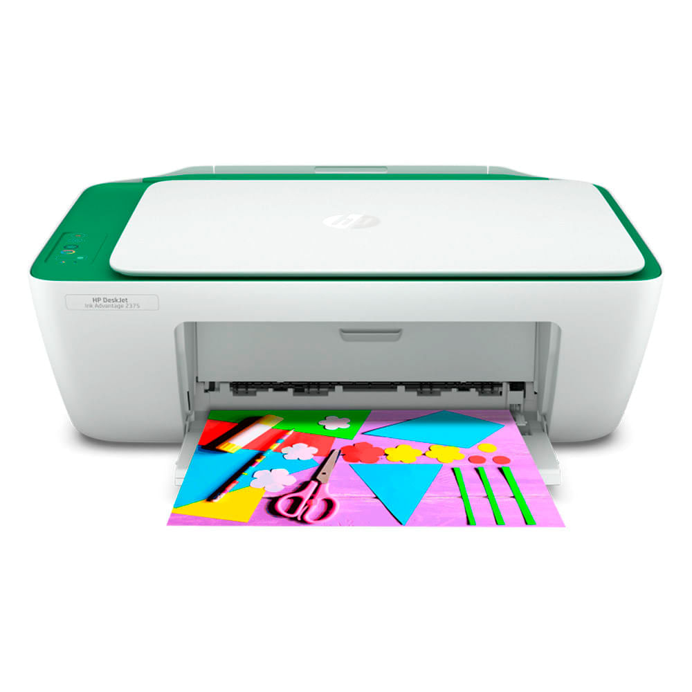 Impresora Multifuncional HP 2375 Blanco y Verde Original y Garantia