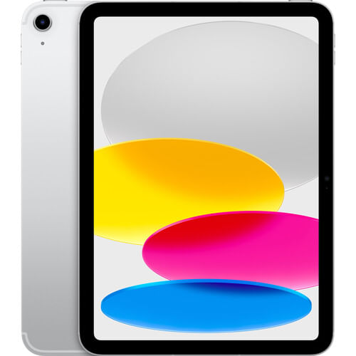 Apple 10.9 "iPad (décimo gen, 256 GB, Wi-Fi + 5G NR, Silver)