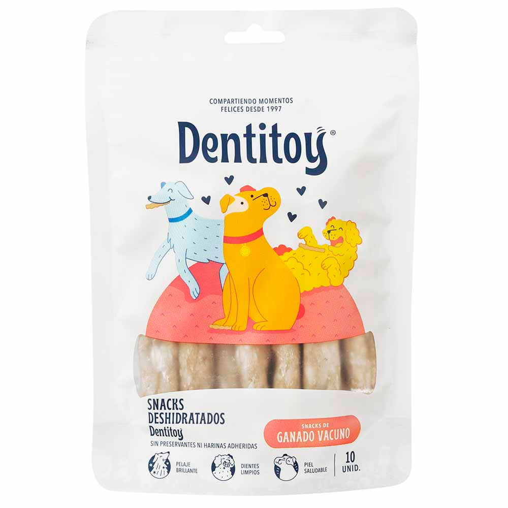 Snacks para Perros DENTITOY Paquete 10un