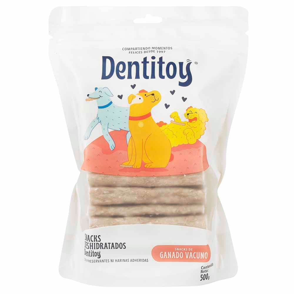 Snacks Deshidratados para Perro DENTITOY 500g
