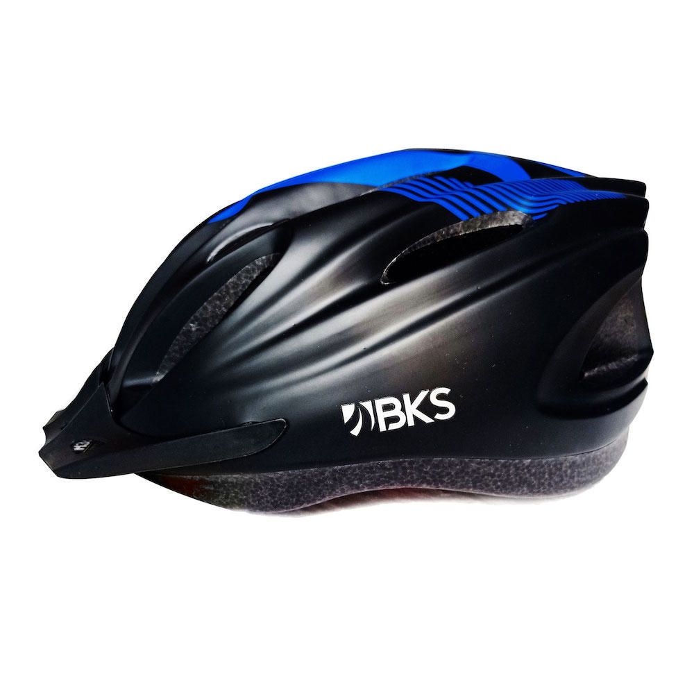 Casco de Bicicleta para Adultos BKS Racing Azul Talla M
