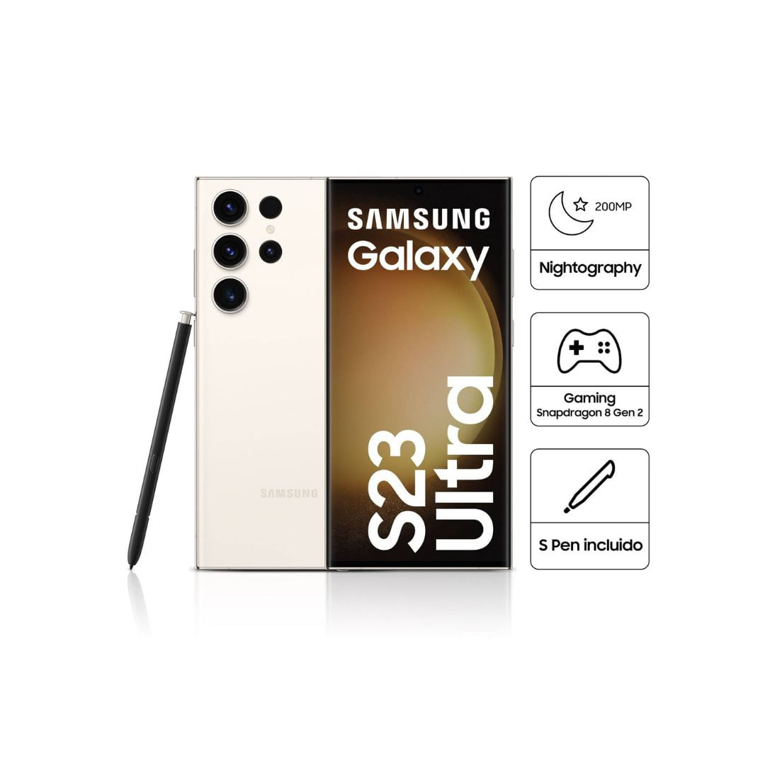 Samsung Galaxy S23 Ultra 256gb 12gb Crema