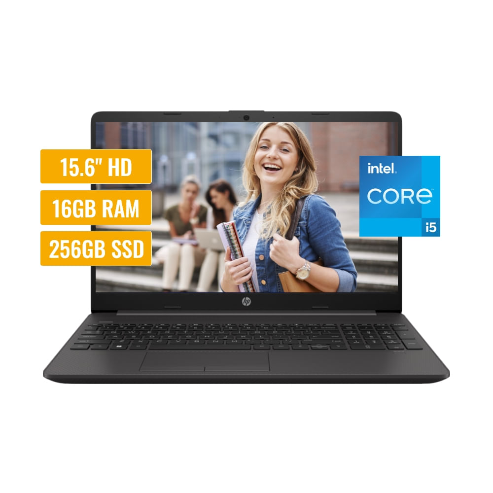 Laptop HP 250 G9 Intel Core i5-1235U 16GB RAM 256GB SSD 15.6" HD FreeDos