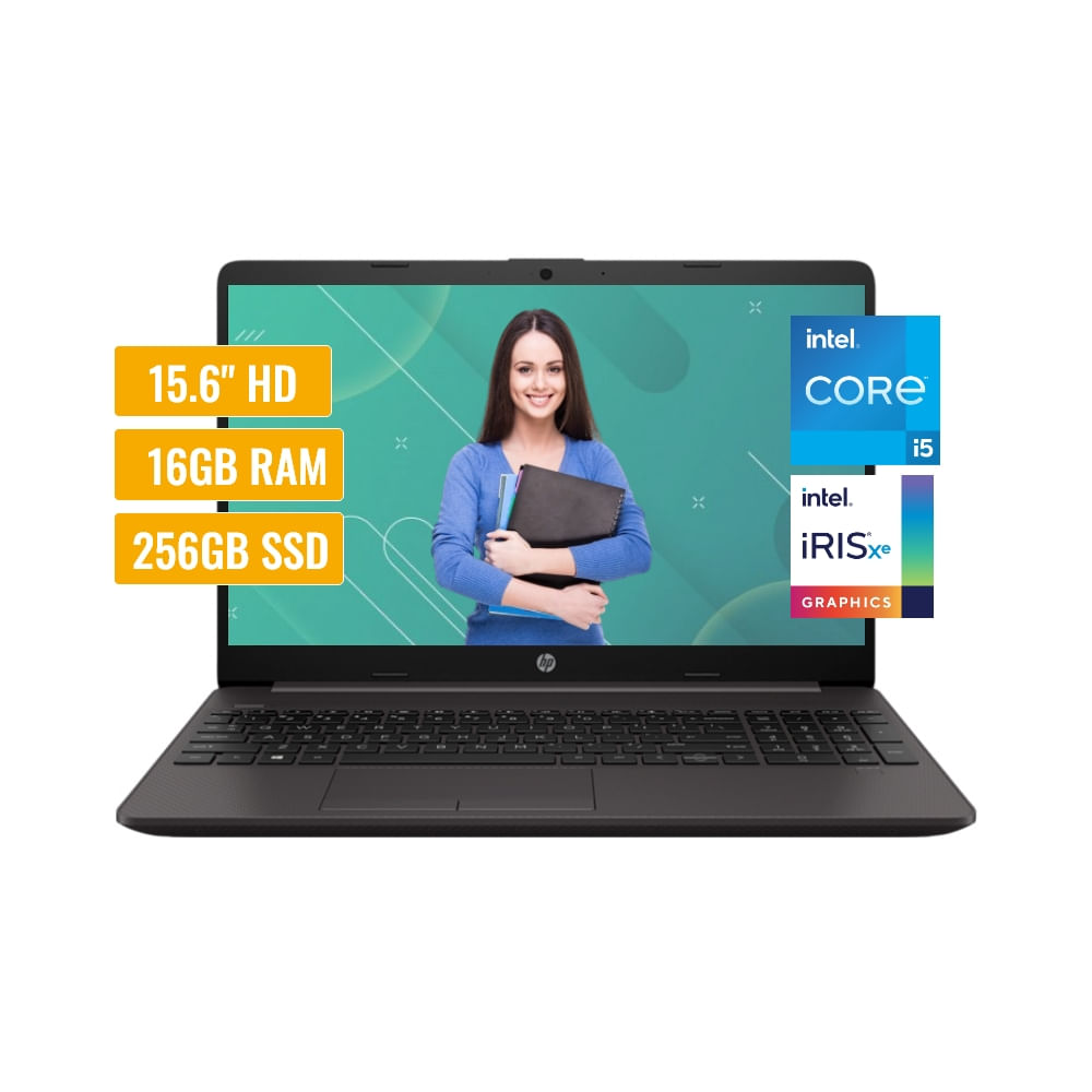 Laptop HP 250 G9 Intel Core i5-1235U 16GB RAM 512GB SSD 15.6" HD FreeDos