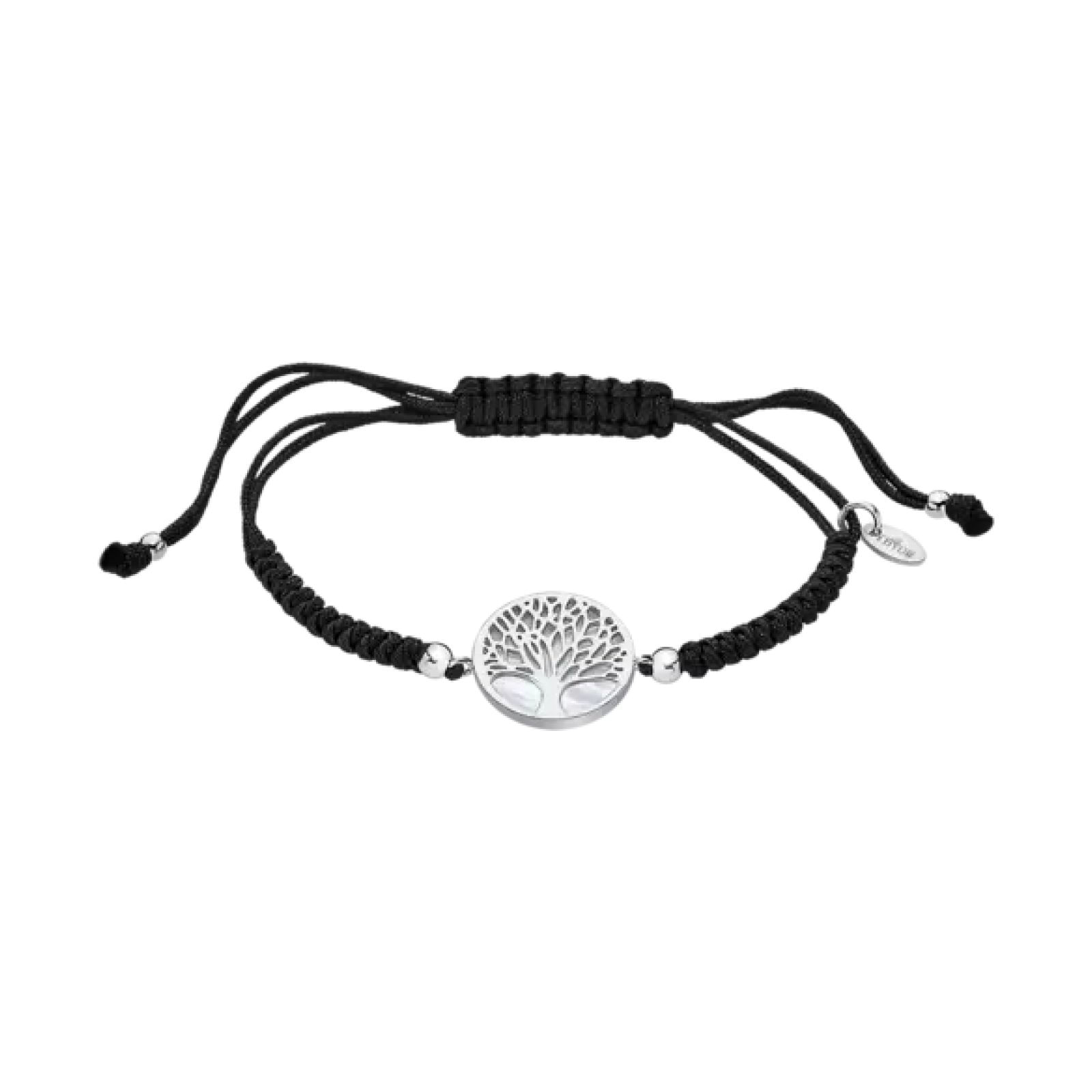 Pulsera Lotus Tree Of Life Lp1678-2/2 Plata Mujer