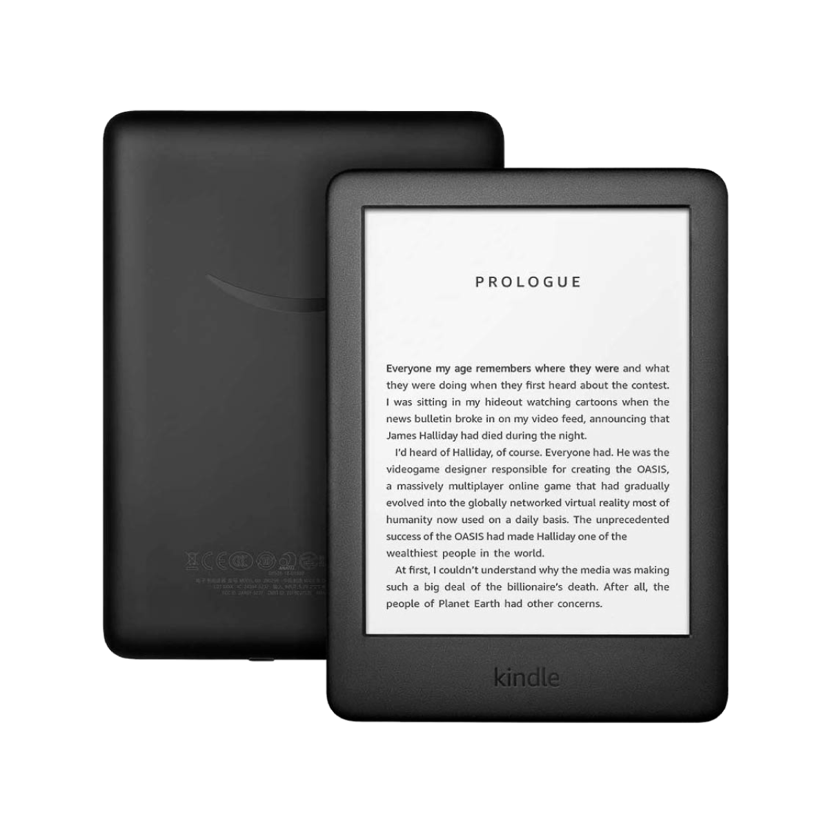 Amazon Kindle 6 " 10th Gen 8GB - New kindle Negro