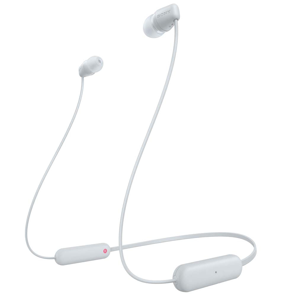 Audifonos In Ear con Bluetooth SONY WI-C100 Blanco