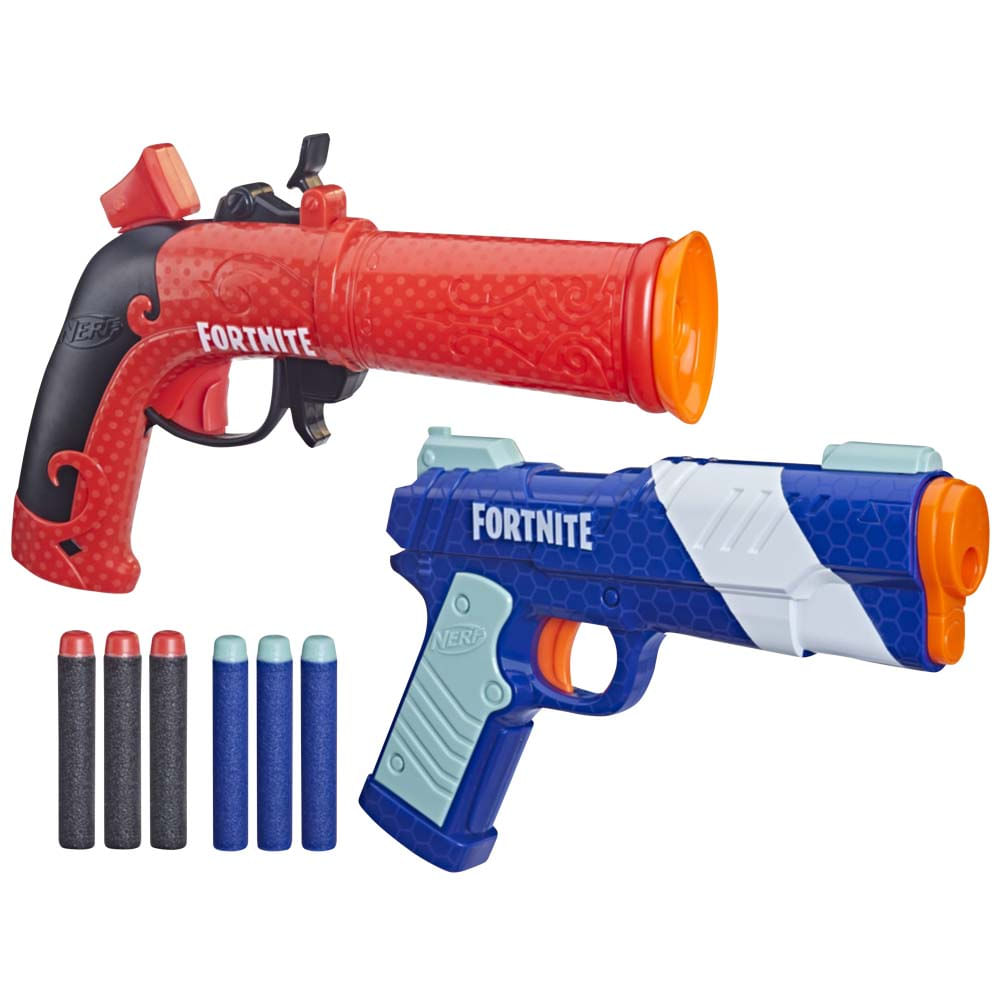 Lanzadores NERF Fortnite Dual Pack F6243