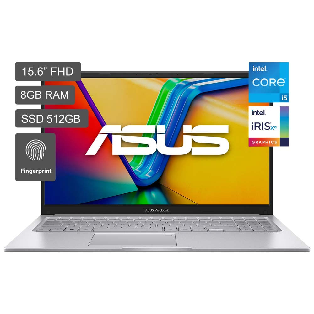 Laptop ASUS X1504ZA-NJ278W 15.6" Intel Core i5 12va generación 8GB 512GB SSD