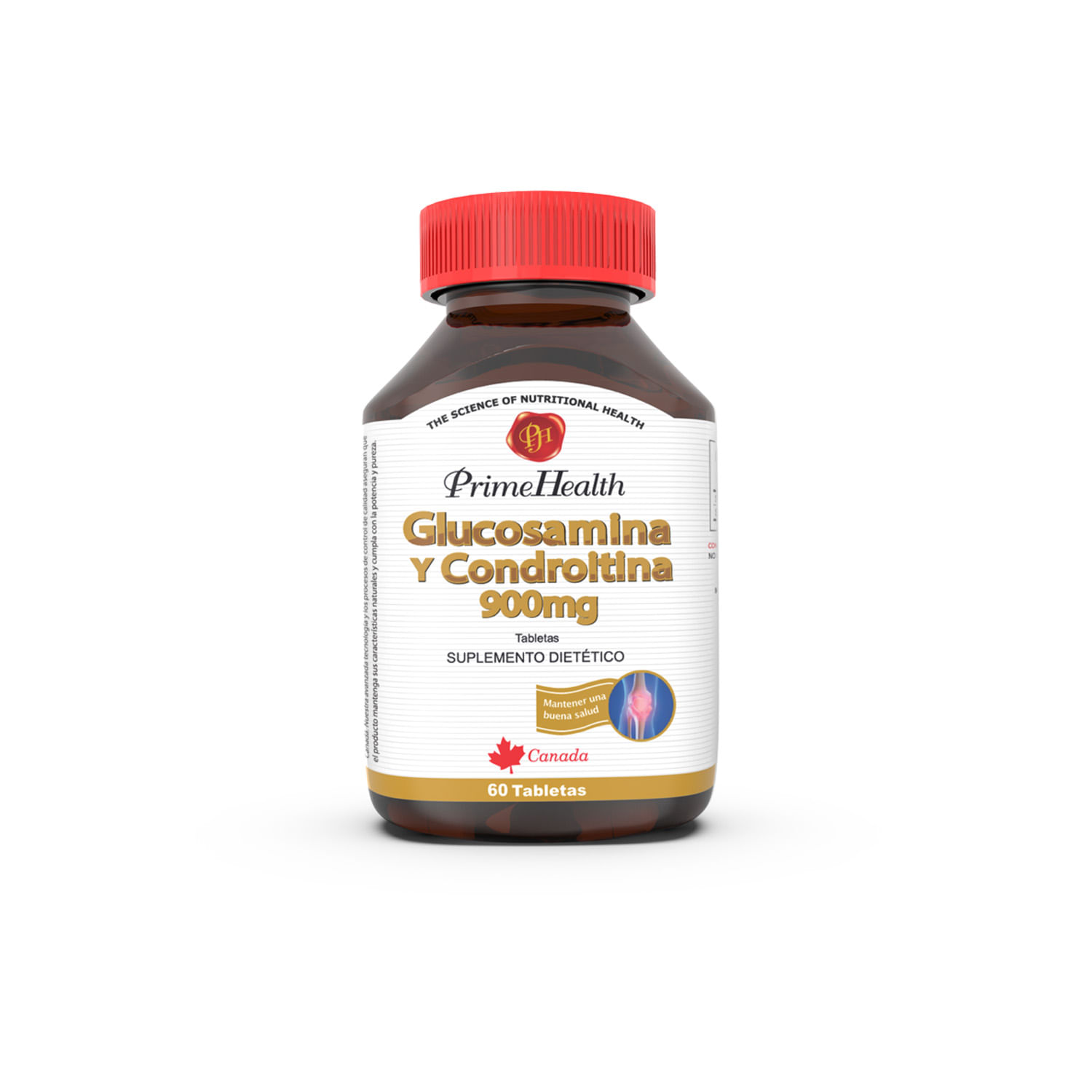 Glucosamina y Condroitina - Prime Health