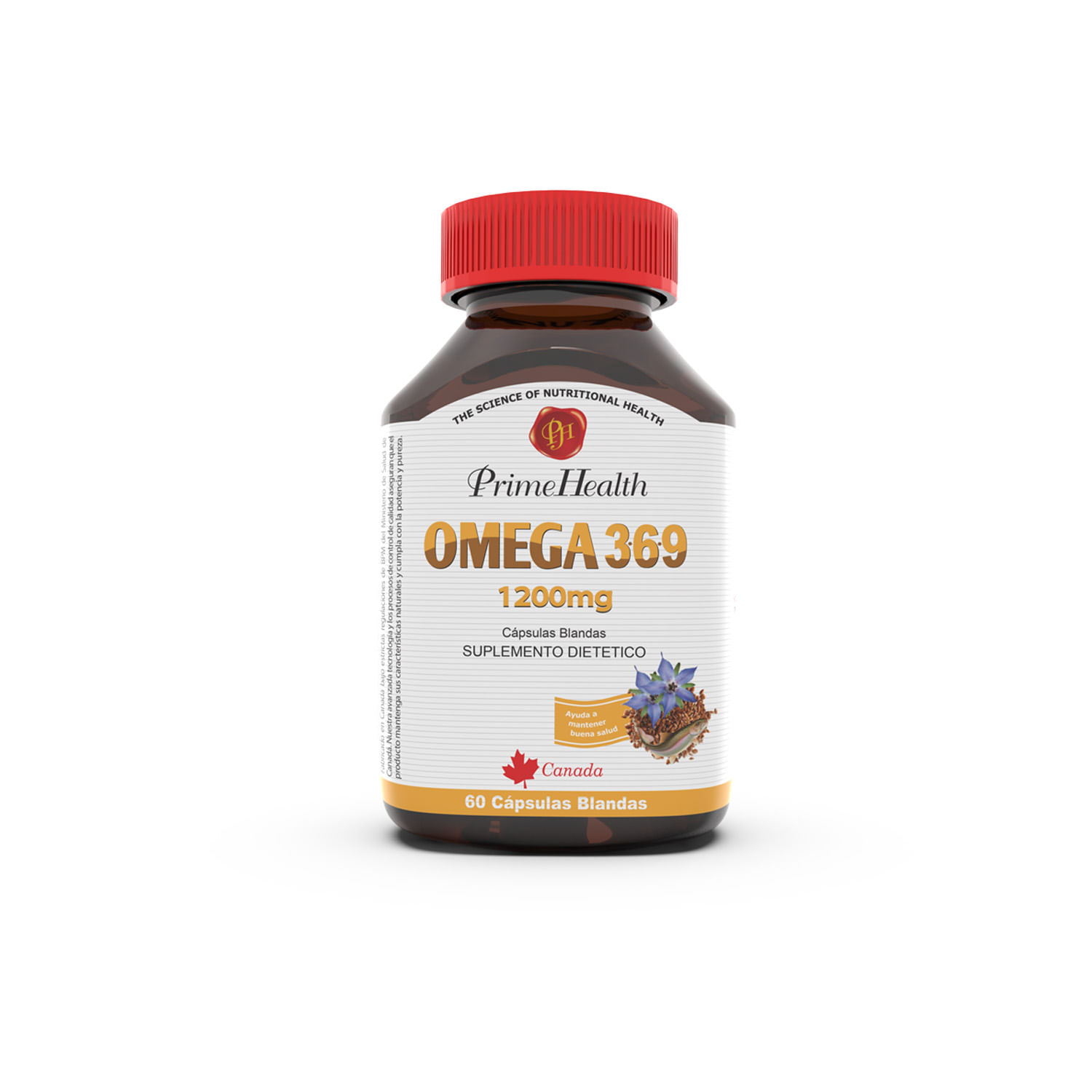 Omega 3-6-9 - Prime Health - 60 Unidades