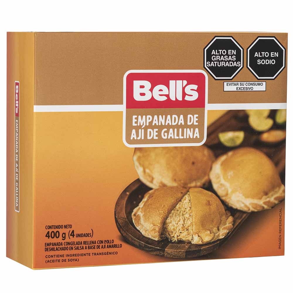 Empanada de Ají de Gallina BELL'S Caja 4un