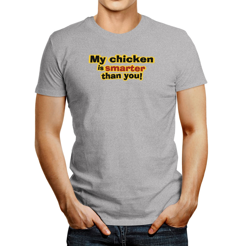 Polo de Hombre Idakoos My Chicken Is Smarter Than You!
