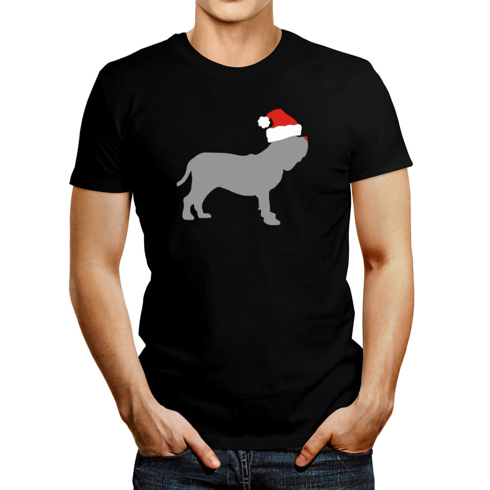 Polo de Hombre Idakoos Neapolitan Mastiff Christmas