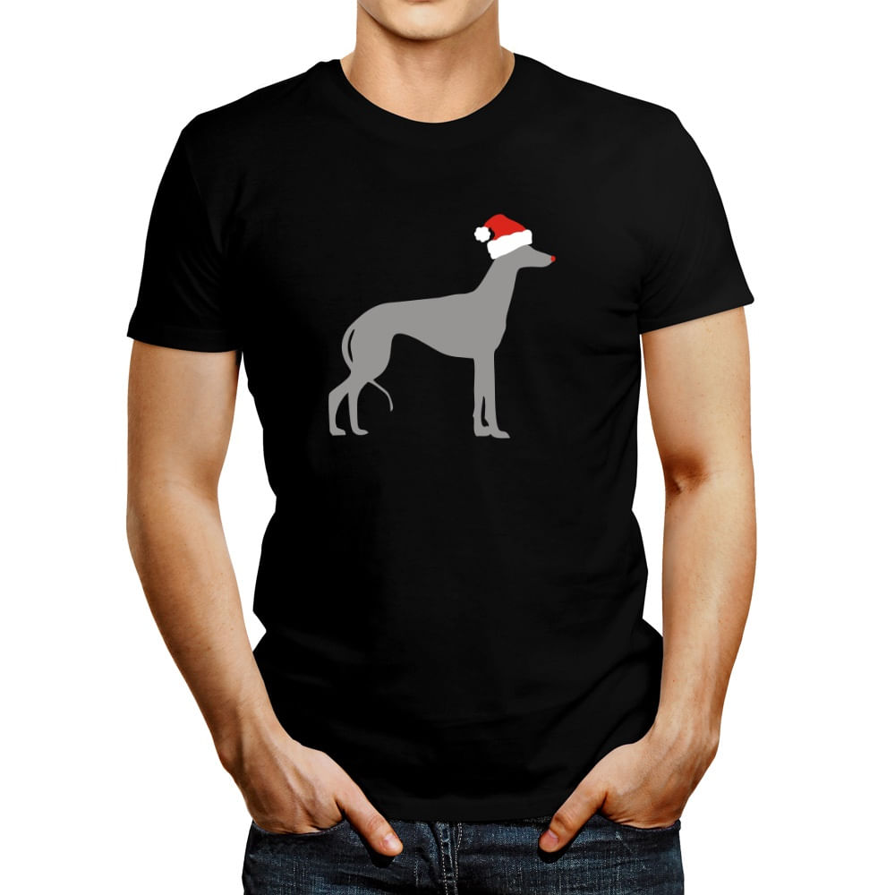 Polo de Hombre Idakoos Polish Greyhound Christmas