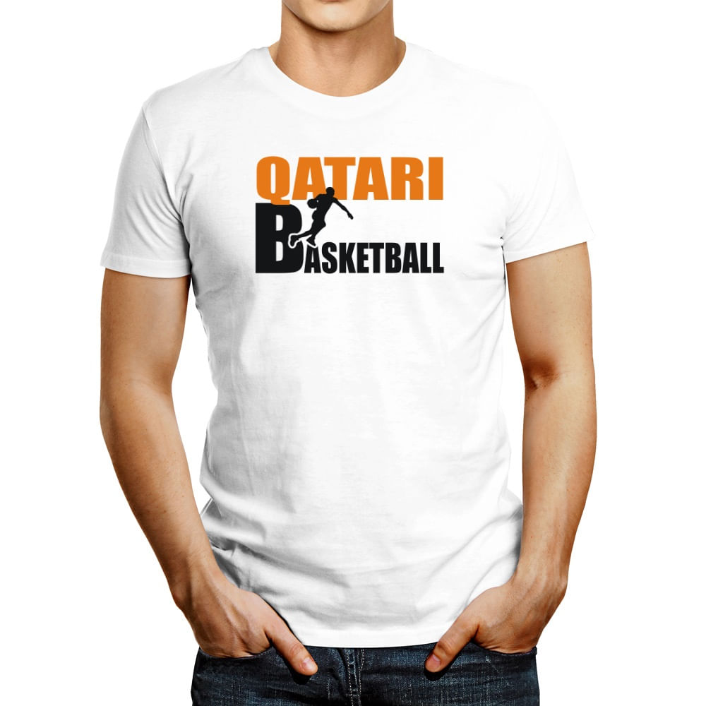 Polo de Hombre Idakoos Qatari Basketball