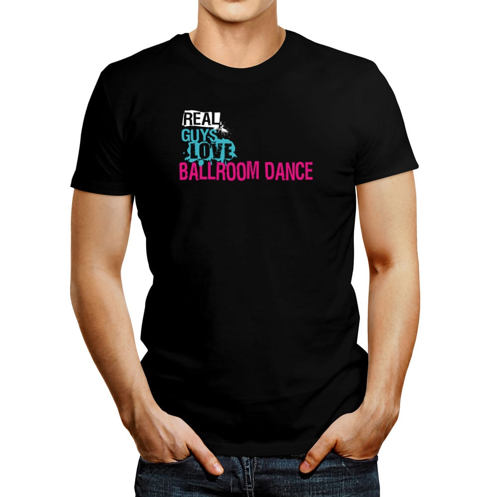 Polo de Hombre Idakoos Real Guys Love Ballroom Dance