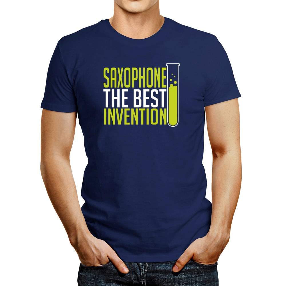 Polo de Hombre Idakoos Saxophone The Best Invention