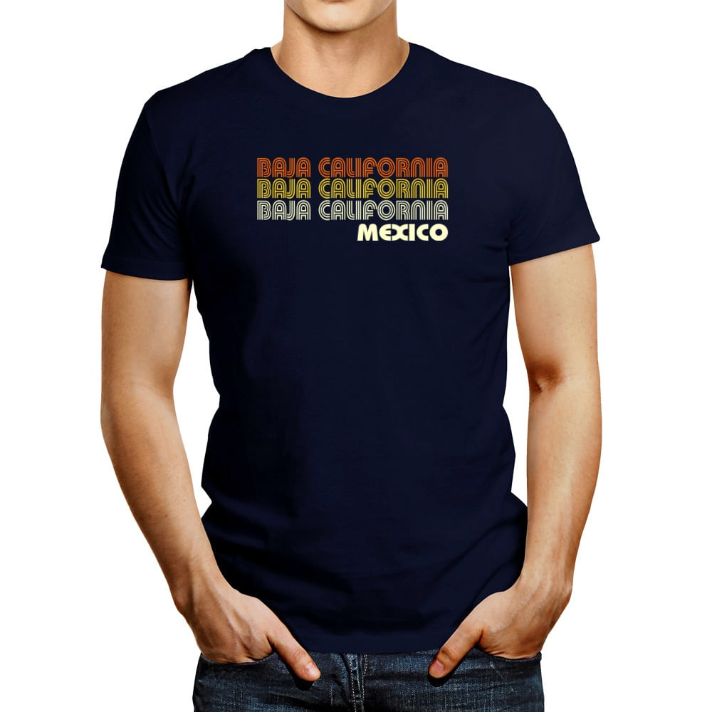 Polo de Hombre Idakoos Retro Color Baja California