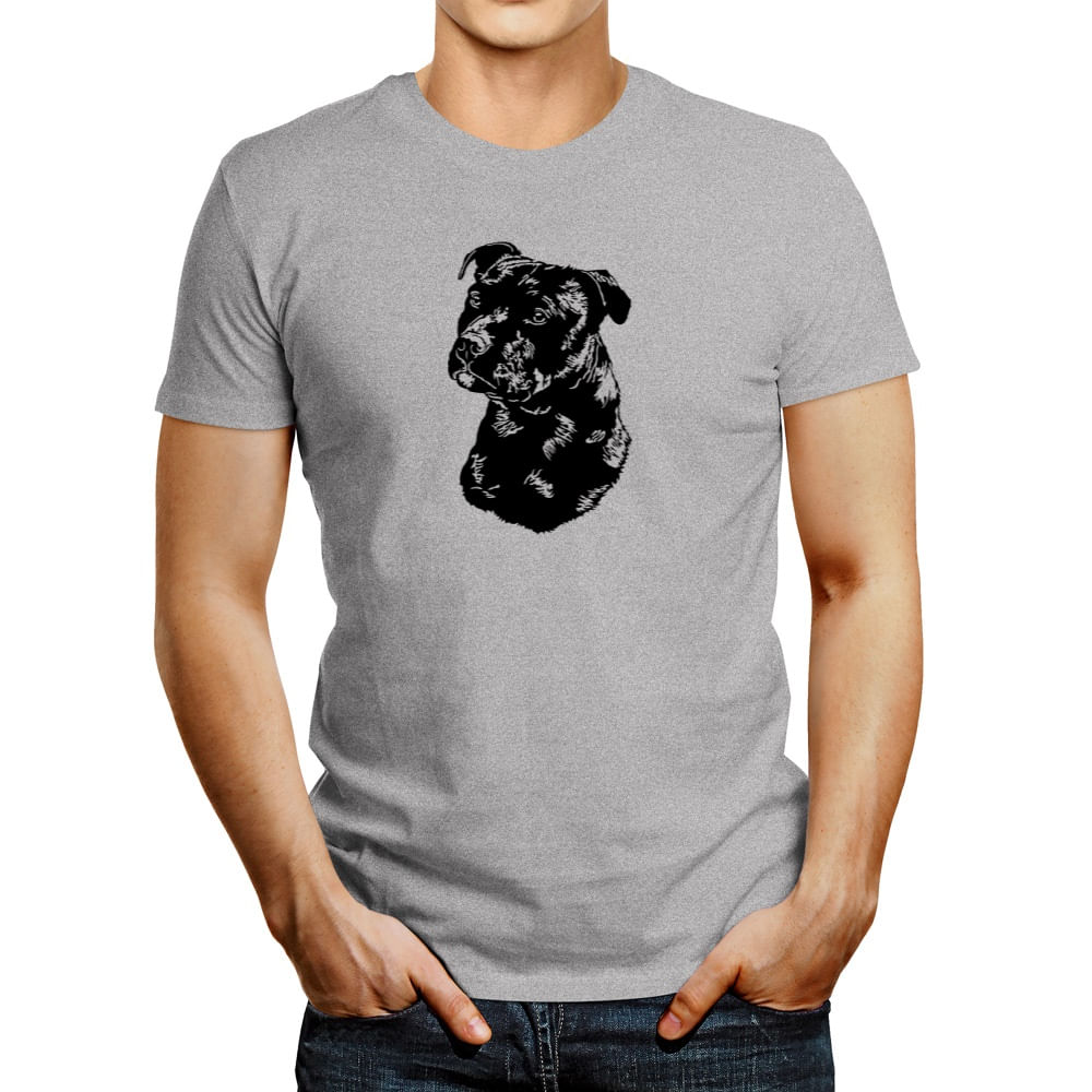 Polo de Hombre Idakoos Staffordshire Bull Terrier Face Special Graphic