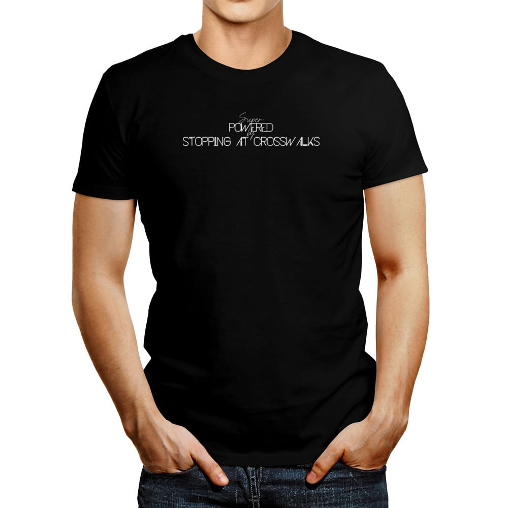 Polo de Hombre Idakoos Super Powered By Stopping Crosswalks Lase Style