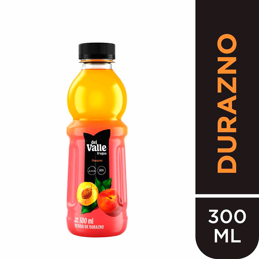 Jugo FRUGOS Sabor Durazno Botella 300ml