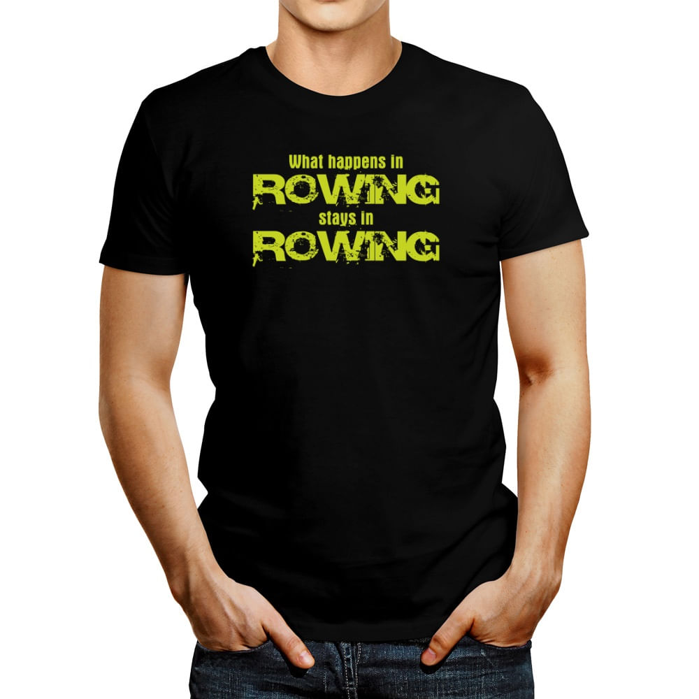 Polo de Hombre Idakoos What Happens In Rowing Stays In Rowing