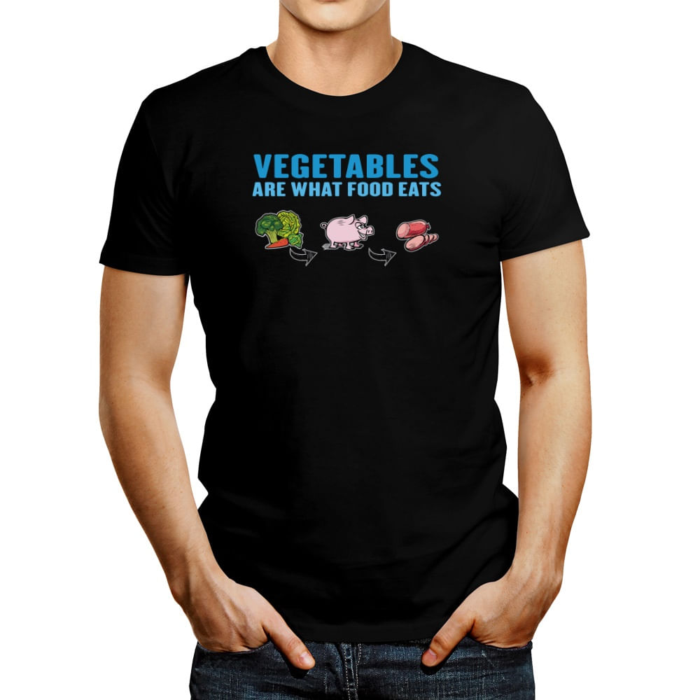 Polo de Hombre Idakoos Vegetables Are What Food Eats