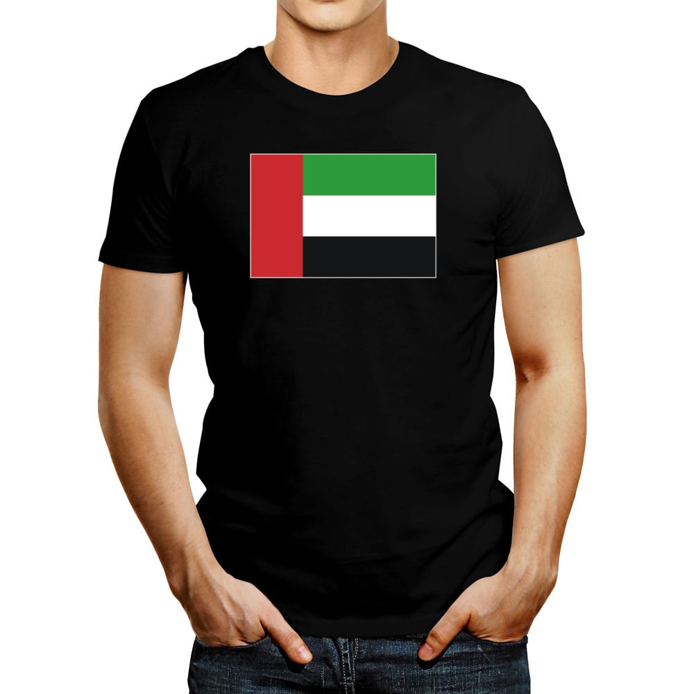 Polo de Hombre Idakoos United Arab Emirates Flag