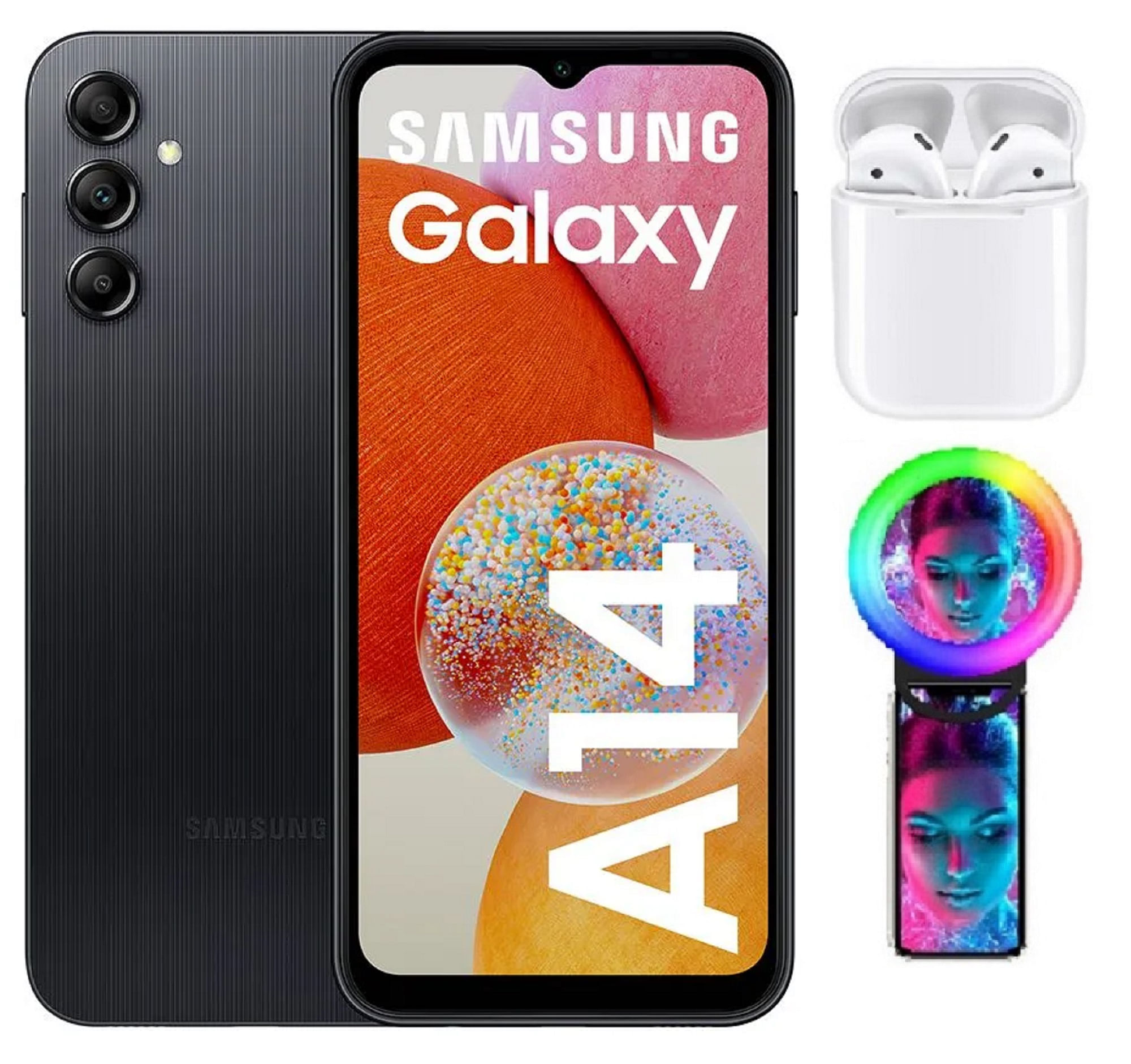 Samsung Galaxy A14 128GB Audifonos Aro Selfie