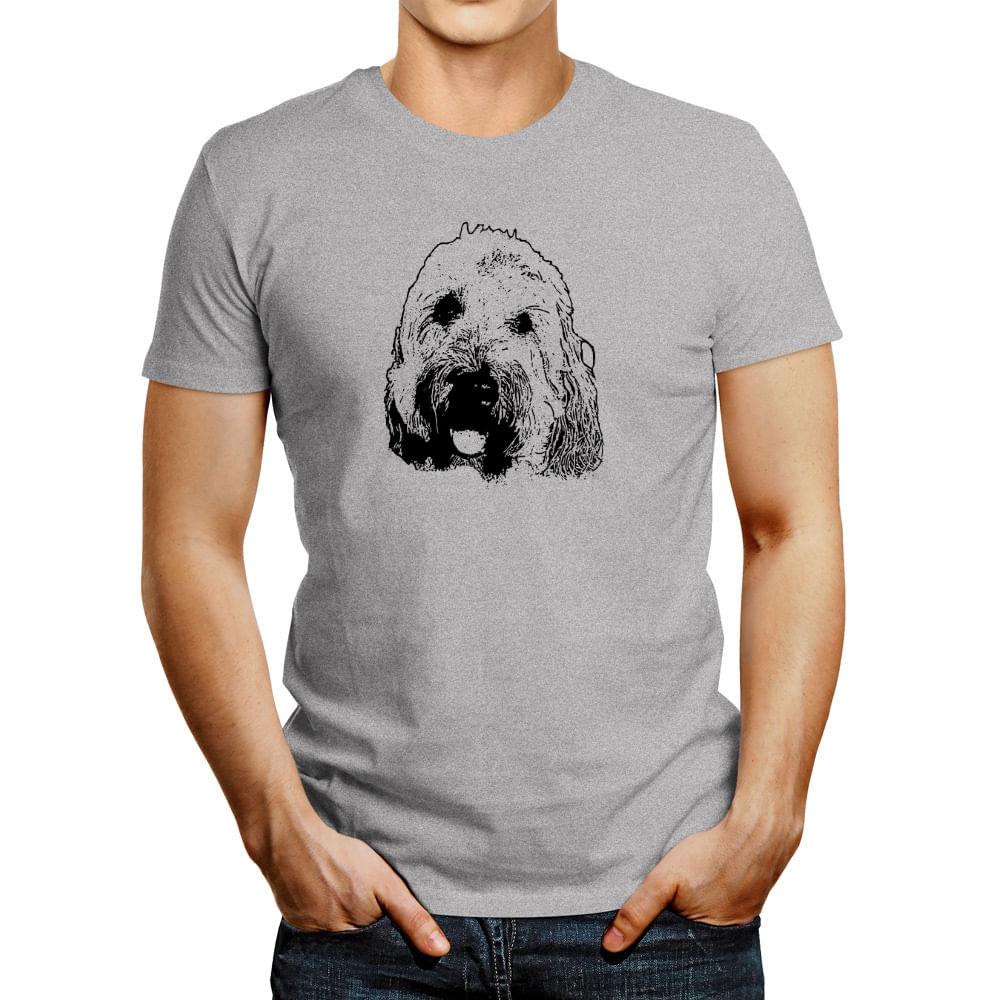 Polo de Hombre Idakoos Wheaton Terrier Face Special Graphic