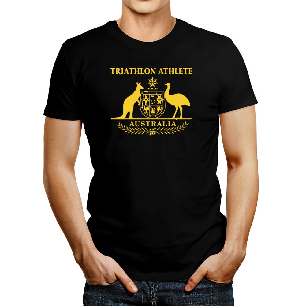 Polo de Hombre Idakoos Triathlon Athlete Australia